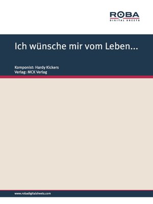 cover image of Ich wünsche mir vom Leben...
